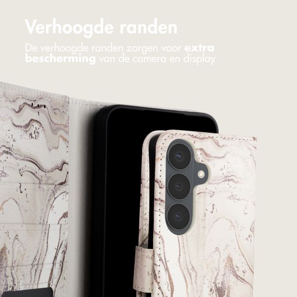 imoshion Design Bookcase Samsung Galaxy S26 - Sandy Marble