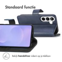 imoshion Luxe Bookcase Samsung Galaxy S26 - Donkerblauw