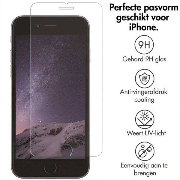 Selencia Gehard Glas Screenprotector Apple iPhone SE (2022 / 2020)