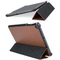 Selencia Vegan Lederen Trifold Bookcase Galaxy Tab A 10.1 (2019)