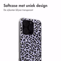 imoshion Design hoesje Apple iPhone 16 Pro - Leopard Lilac