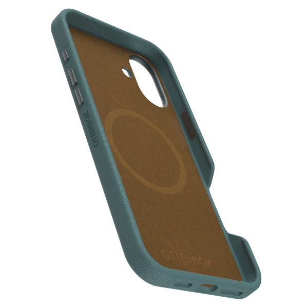 OtterBox Symmetry Cactus leren Backcover met MagSafe Apple iPhone 16 Plus - Juniper Sprig