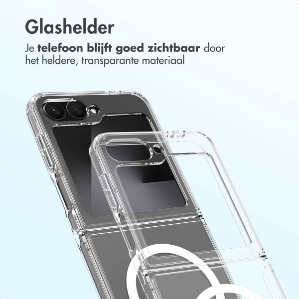 Accezz Xtreme Impact Backcover Samsung Galaxy Z Flip 7 FE - Transparant