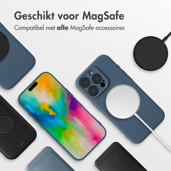 imoshion Color Backcover met MagSafe Apple iPhone 16 Pro - Donkerblauw