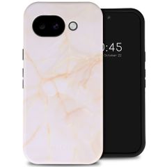 Selencia Vivid Back Cover with MagSafe Google Pixel 10a - Golden Beige Marble
