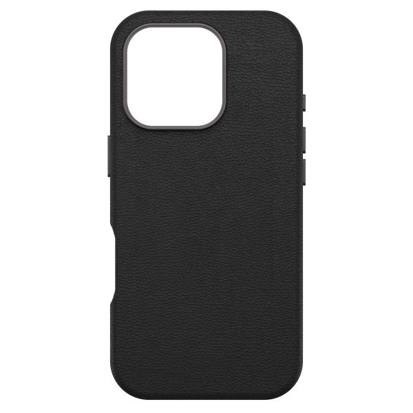 OtterBox Symmetry Cactus leren Backcover met MagSafe Apple iPhone 16 Pro - Noir Ash