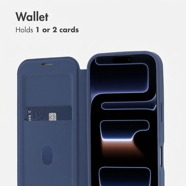 imoshion Transparent Bookcase with MagSafe Apple iPhone 17 Pro - Blue
