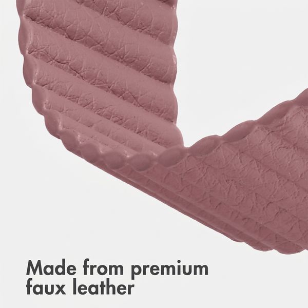imoshion Magnetic Faux Leather Band Apple Watch | 44/45/46/49 mm - Rose