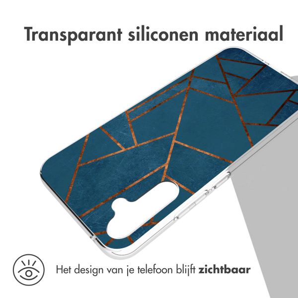 imoshion Design hoesje Samsung Galaxy A34 (5G) - Blue Graphic