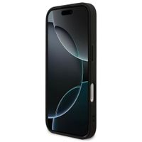 Guess 4G Metal Logo Backcover MagSafe Apple iPhone 17 - Zwart