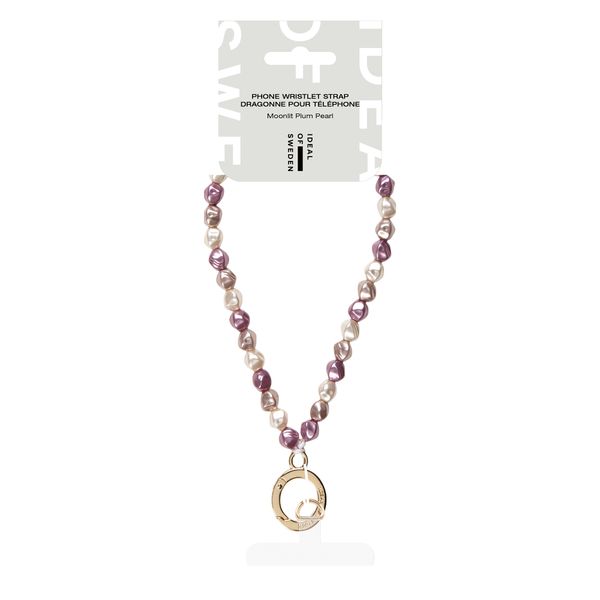 iDeal of Sweden Wristlet Strap - Moonlit Plum Pearl