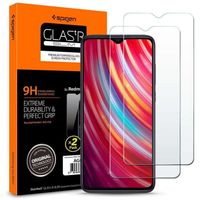 Spigen GLAStR Screenprotector Duo Pack Xiaomi Redmi Note 8 Pro