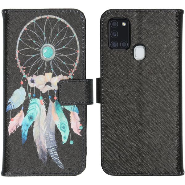 imoshion Design Softcase Bookcase Samsung Galaxy A21s - Dreamcatcher