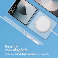 imoshion Color Guard Backcover met MagSafe Samsung Galaxy Z Flip 7 - Lichtblauw