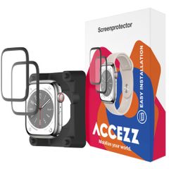 Accezz 2x Screenprotector met applicator Apple Watch Series 4-6 / SE - 40 mm