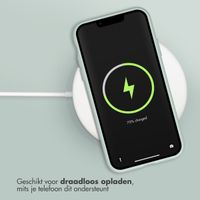 Accezz Liquid Silicone Backcover Apple iPhone Xr - Sky Blue