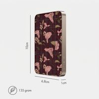 Selencia Vivid Powerbank 5.000 mAh - Draadloze Powerbank - MagSafe en Qi - Desert Gold / Autumn Muse