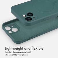 imoshion Colour Back Cover with MagSafe Apple iPhone 13 - Dark Green