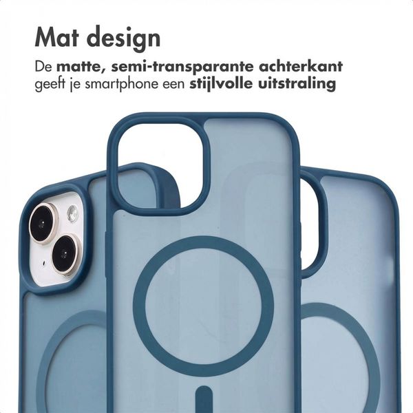 imoshion Color Guard Backcover met MagSafe Apple iPhone 15 - Donkerblauw