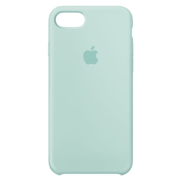Apple Silicone Backcover Apple iPhone SE (2022 / 2020) / 8 / 7 - Marine Green