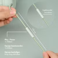 imoshion Kinderkoptelefoon met Draad - AUX kabel - Decibelbegrenzer - Mint Green