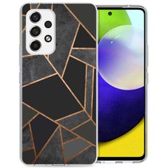 imoshion Design hoesje Samsung Galaxy A53 - Black Graphic