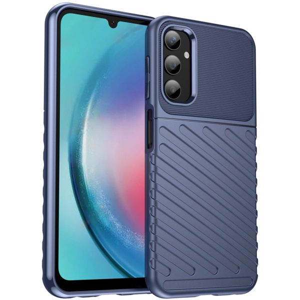 imoshion Thunder Backcover Samsung Galaxy A25 (5G) - Donkerblauw