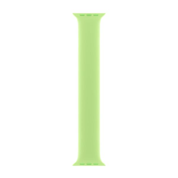 Apple Siliconen solobandje Apple Watch | 44/45/46/49 mm - Maat 3 - Sprout Green