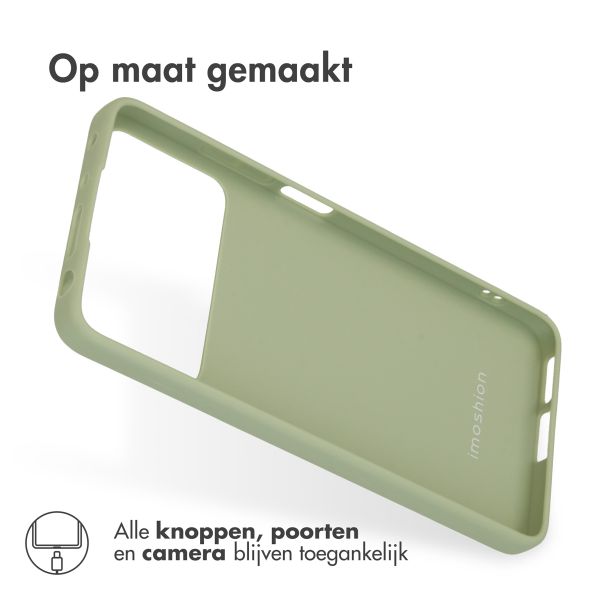 imoshion Color Backcover Xiaomi Poco X4 Pro 5G - Olive Green