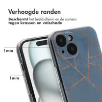 imoshion Design hoesje Apple iPhone 15 - Blue Graphic