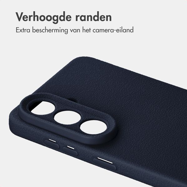imoshion Texture Backcover Samsung Galaxy S26 - Donkerblauw