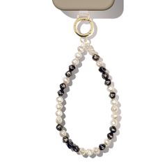 iDeal of Sweden Wristlet Strap - Moonlit Caramel Pearl