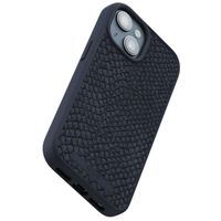 Njorð Collections Salmon Leather MagSafe Case iPhone 15 - Black