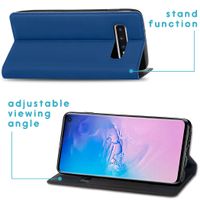 imoshion Slim Folio Bookcase Samsung Galaxy S10 - Donkerblauw