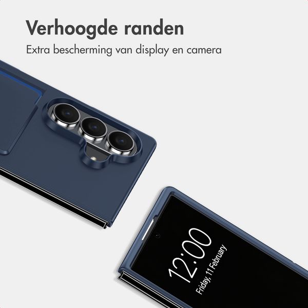 imoshion Backcover met pashouder Samsung Galaxy Z Fold 8 Ultra - Donkerblauw