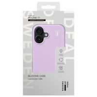 iDeal of Sweden Silicone Case met MagSafe Apple iPhone 17 - Lavender Milk