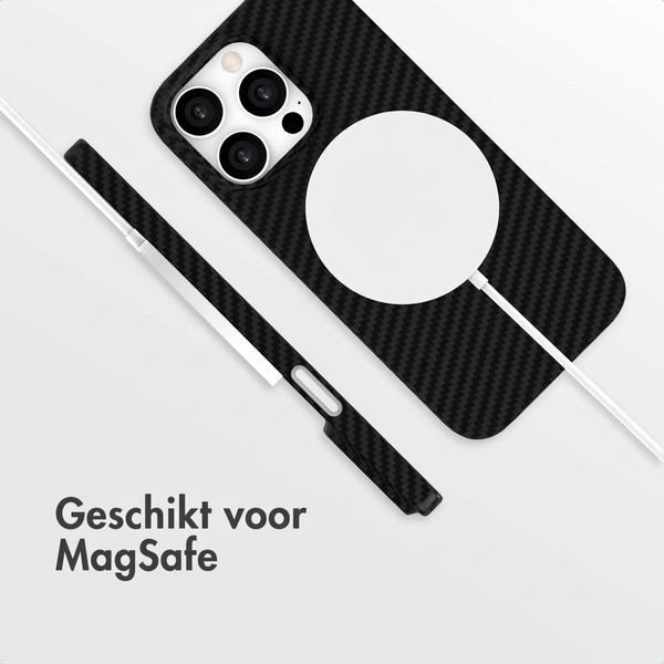 Accezz MagSafe Kevlar® Backcover Apple iPhone 16 Pro - Zwart