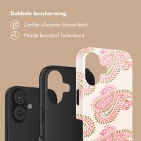 Selencia Vivid Backcover Apple iPhone 17 - Paisley Blush