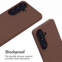 imoshion Silicone Case with Strap Samsung Galaxy S26 - Brown