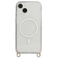 Selencia Rivièra MagSafe Backcover met afneembare haakjes Apple iPhone 14 / 13 - Transparant