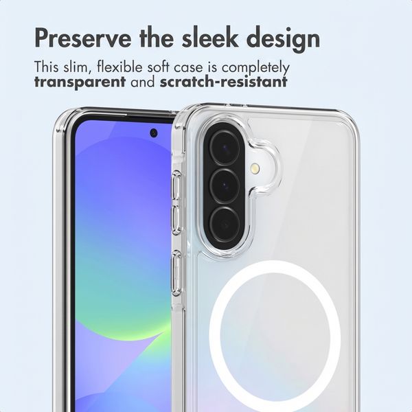 imoshion Protective Back Cover with MagSafe Samsung Galaxy A37 (5G) - Transparent