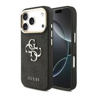 Guess 4G Metal Logo Backcover Apple iPhone 18 Pro / 17 Pro - Black