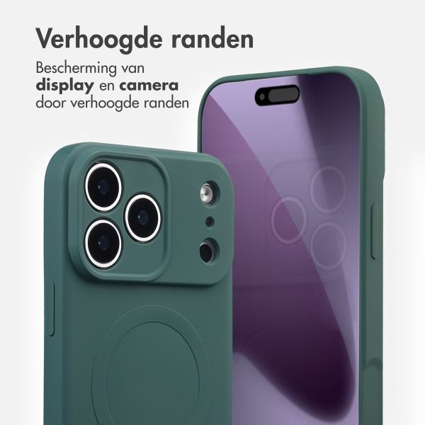 imoshion Color Backcover met MagSafe Apple iPhone 17 Pro Max - Donkergroen