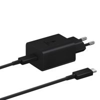 Samsung Original Power Adapter with USB-C Cable - Charger - USB-C Connector - Fast Charge - 45 Watt - 1.8 Metres - Black