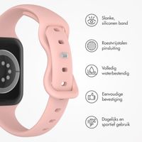 imoshion Slim siliconen bandje Apple Watch Series 1 t/m 10 / SE / Ultra (2) (44/45/46/49 mm) - Roze