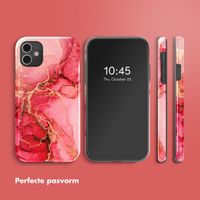 Selencia Vivid Tough Backcover iPhone 11 - Rosy Marble