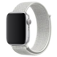 Apple Nike Sport Loop Band Apple Watch Series 1 t/m 10 / SE / Ultra (2) (44/45/46/49 mm) - Summit White