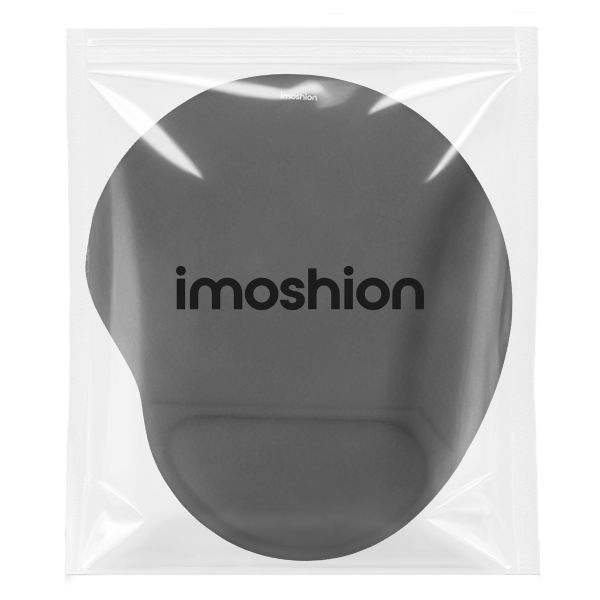 imoshion Ergonomische muismat - Muismat met polssteun - 30 x 25 cm - Zwart
