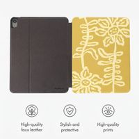 Selencia Vivid Tablet Case Apple iPad Air 11 inch (2026) M4 / (2025) M3 / (2024) M2 / Air 5 (2022) / Air 4 (2020) - Chalky Bloom