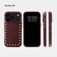 Selencia Studs Case with MagSafe Apple iPhone 18 Pro Max / 17 Pro Max - Cacao Crush
